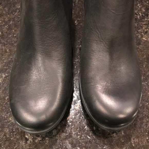 New Sorel Joan of Arctic Wedge II Zip Bootie Black - Picture 9 of 15